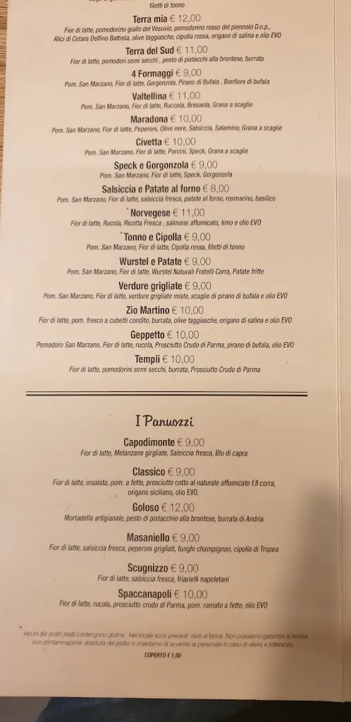 Menu_Pizza Mania di Salvatore Ferraro_Quinto Vicentino_image_2