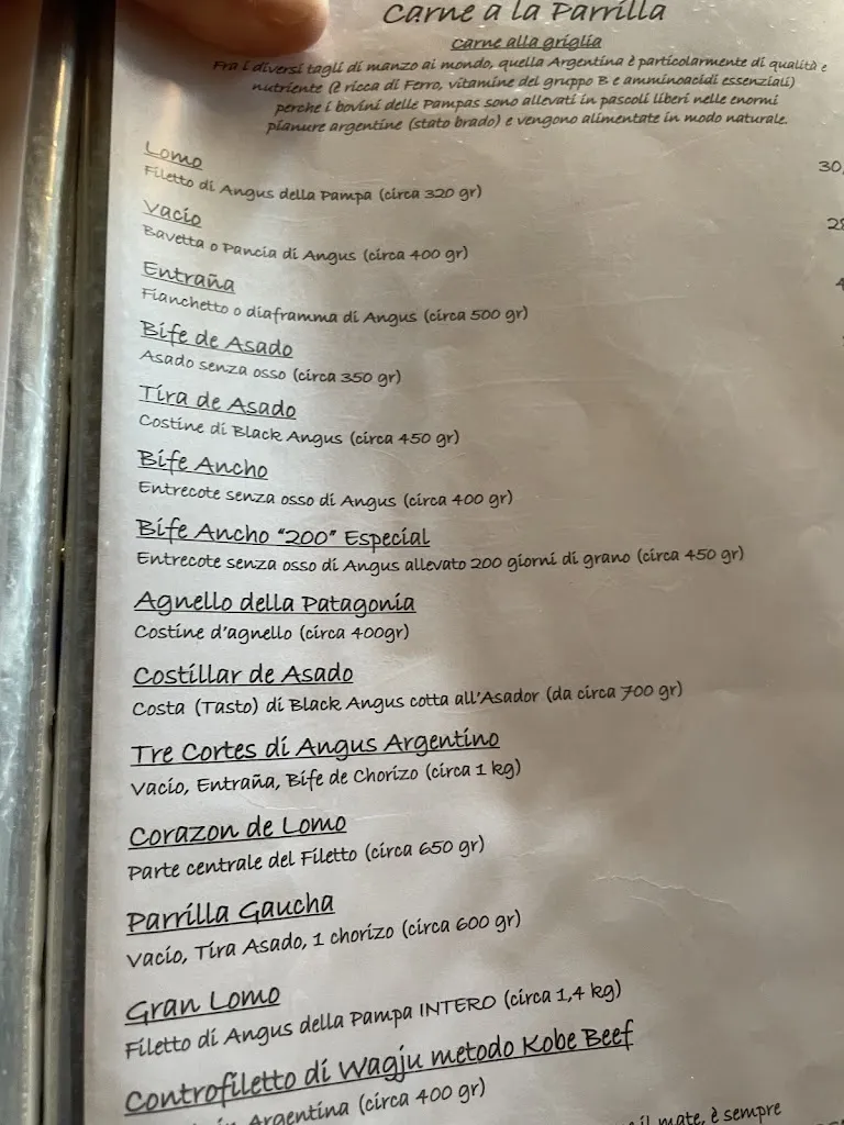 Menu_Trattoria Argentina Refrontolo_Refrontolo_image_2