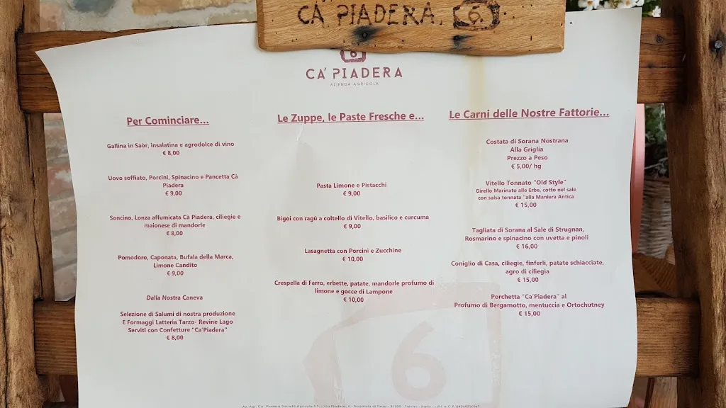 Menu_Azienda Agricola Ca 'Piadera_Revine_immagine_1