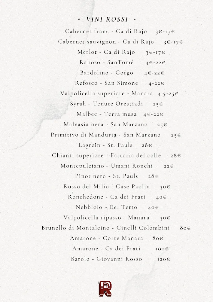 Menu_Antica Osteria Righetto_Quinto di Treviso_image_3