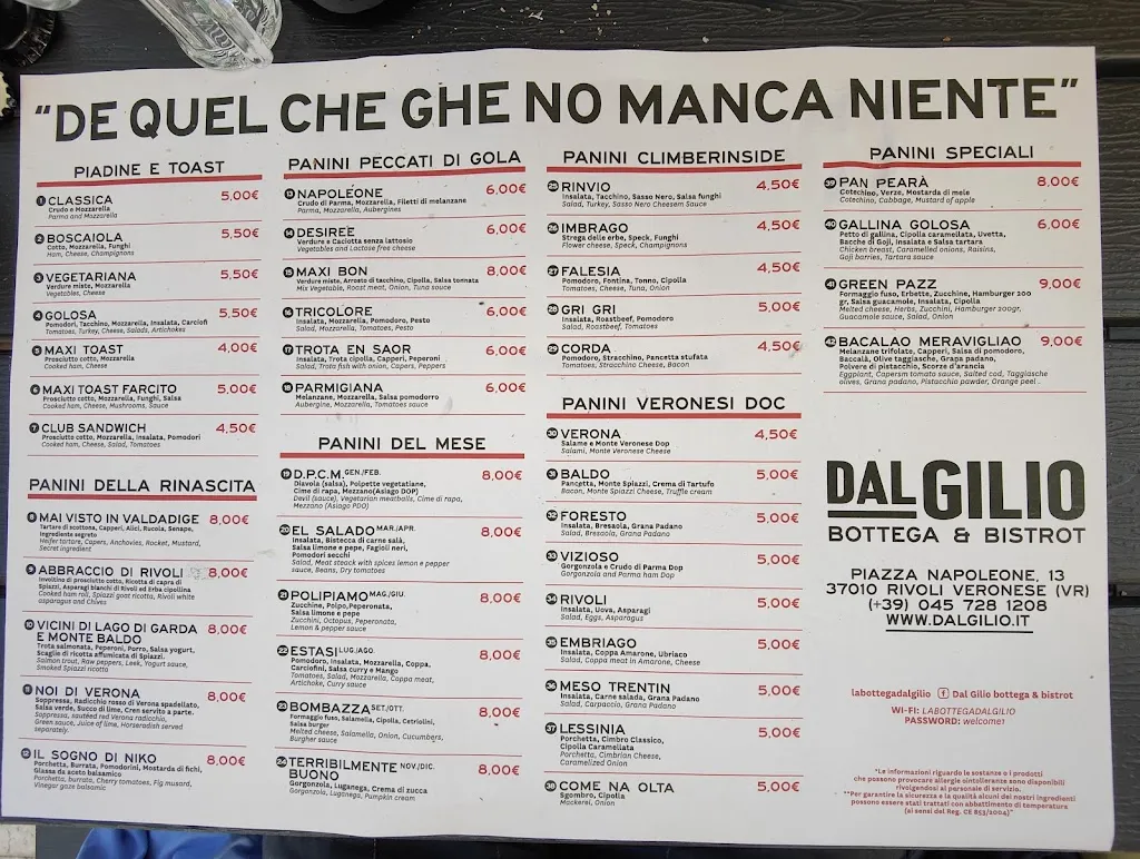 Menu_Dal Gilio Bottega e Osteria_Rivoli Veronese_image_3