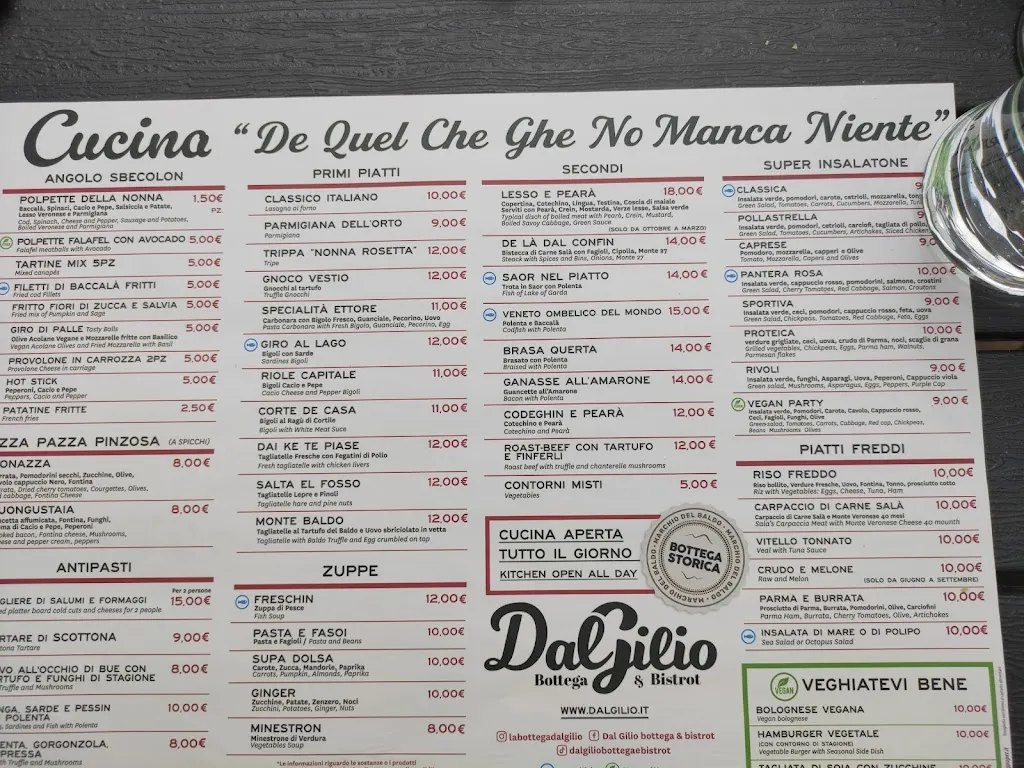 Menu_Dal Gilio Bottega e Osteria_Rivoli Veronese_image_4