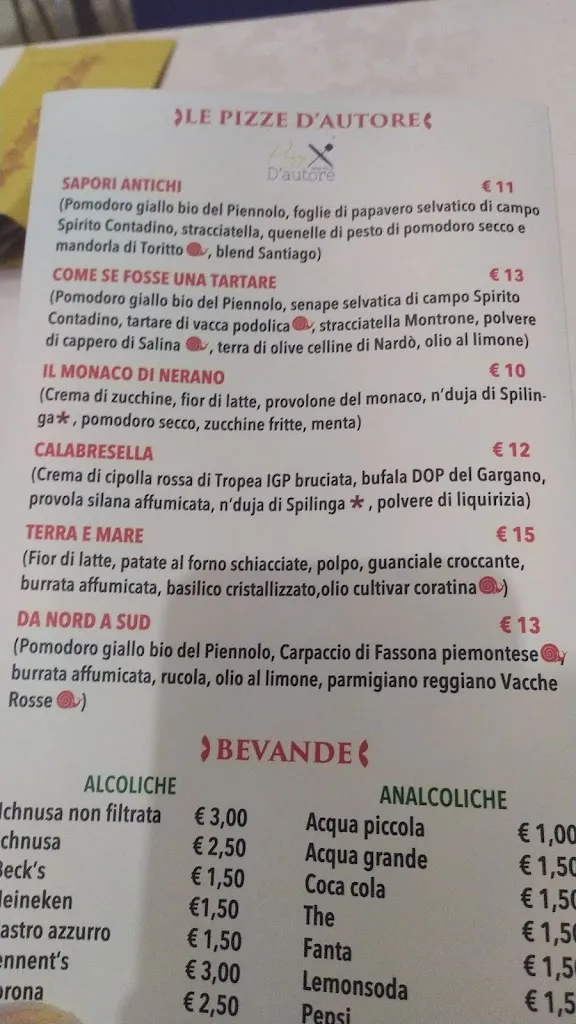 Menu_Antico Frantoio del Barone_Quasano_image_3