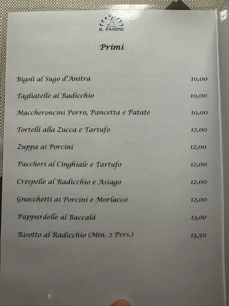 Menu_Trattoria Il Pavone_Romano d'Ezzelino_image_2