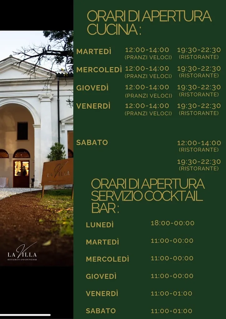 Menu_La Villa Ristorante&LoungeBar_Riese Pio X_image_1