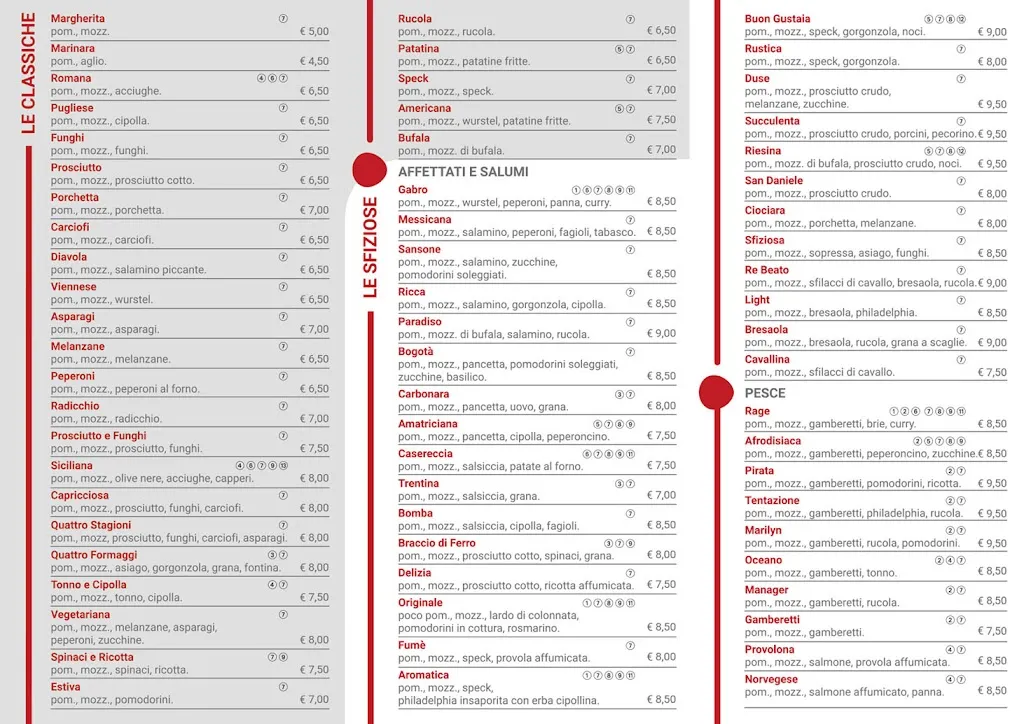 Menu_Re Beato Pizzeria Da Asporto Di Volpato Devis_Riese Pio X_image_1