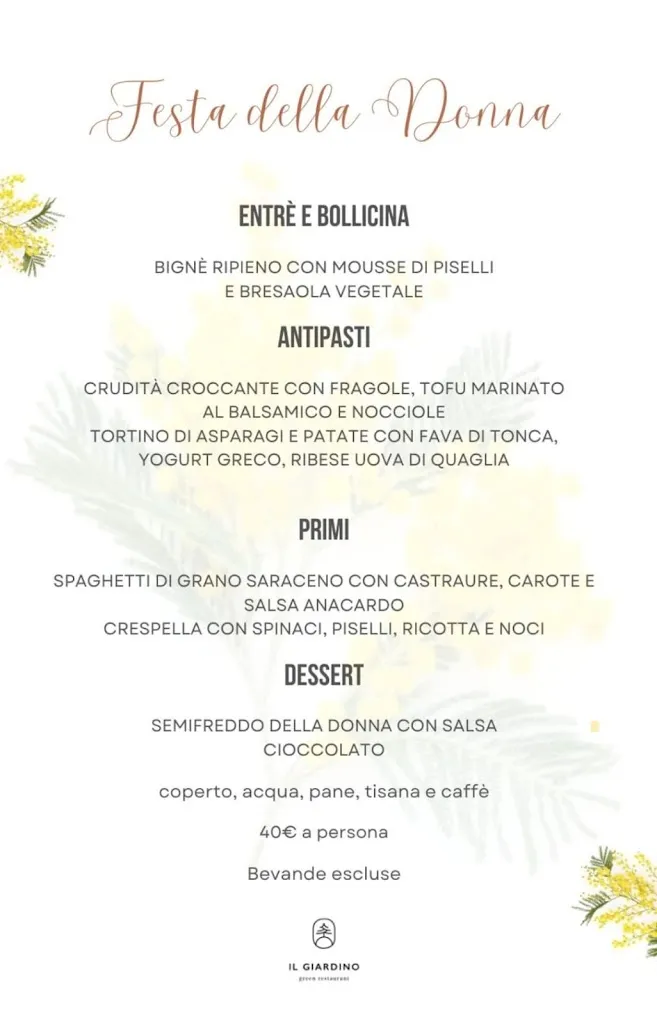 Menu_Il Giardino - green restaurant_Robegano_immagine_1