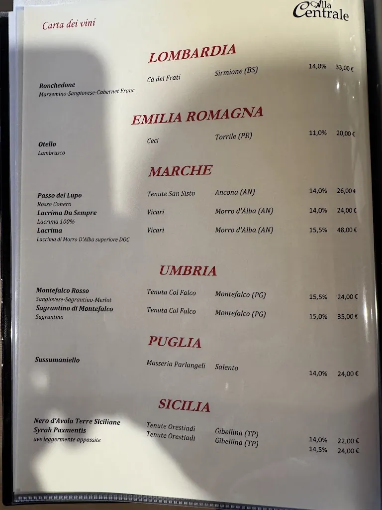 Menu_Ristorante alla Centrale_Robegano_image_1