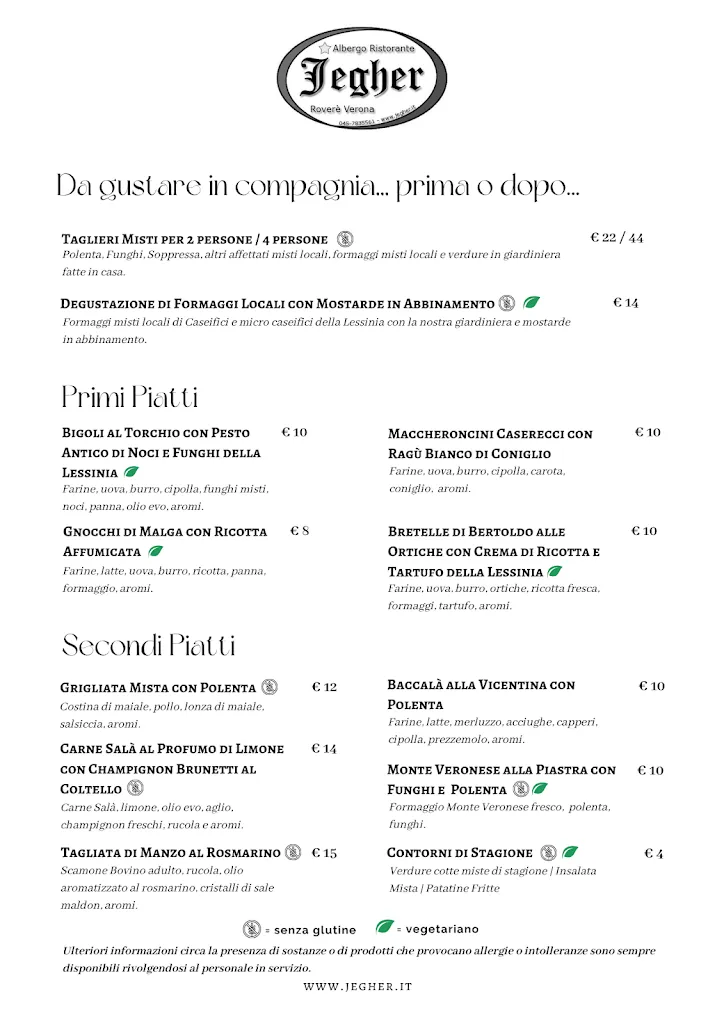 Menu_Jegher Ristorante e Camere_Roverè Veronese_image_1