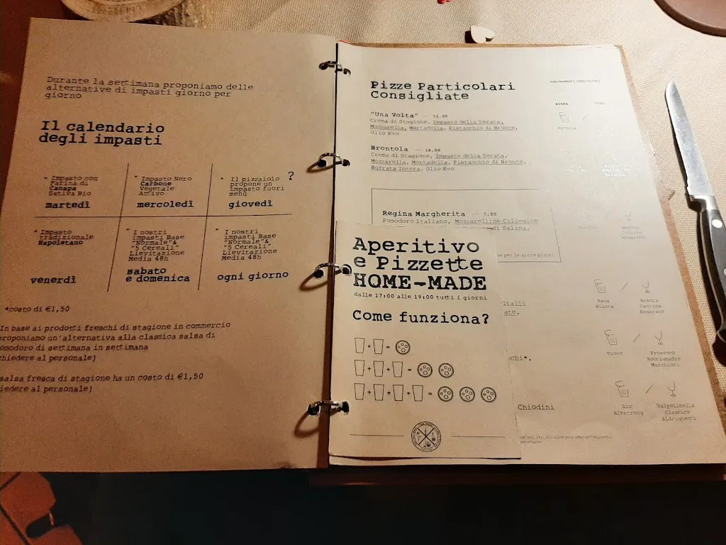 Menu_Pizzeria “Una Volta”_Rossano Veneto_image_2
