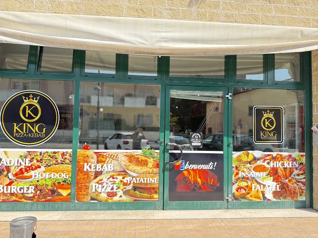 King pizzeria kebab restaurant in Rossano Veneto