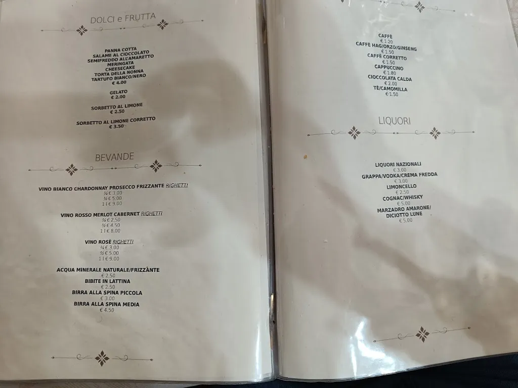 Menu_Bar - Trattoria Tipica da Marisa e Elvio_Salionze_image_4