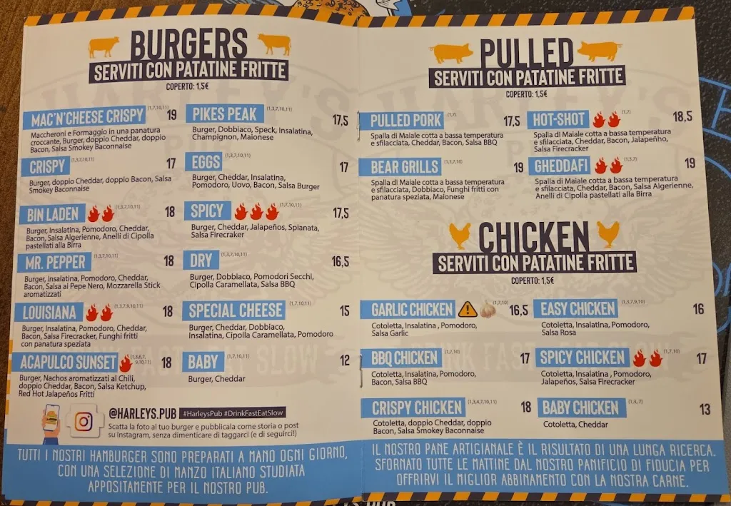 Menu_Harley's Pub Dolo_Sambruson_image_3