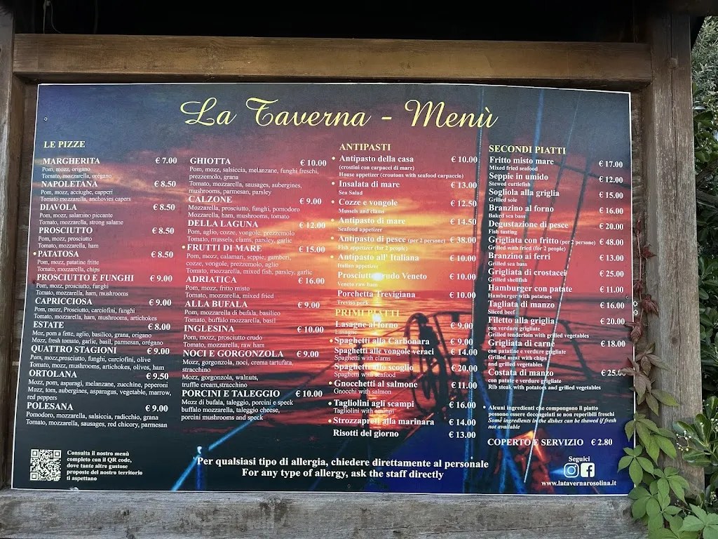 Menu_La Taverna di Penzo Antonio_Rosolina_image_3
