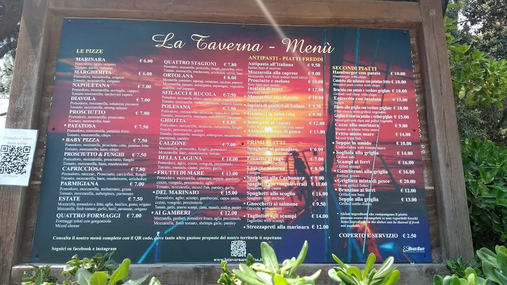 Menu_La Taverna di Penzo Antonio_Rosolina_image_4