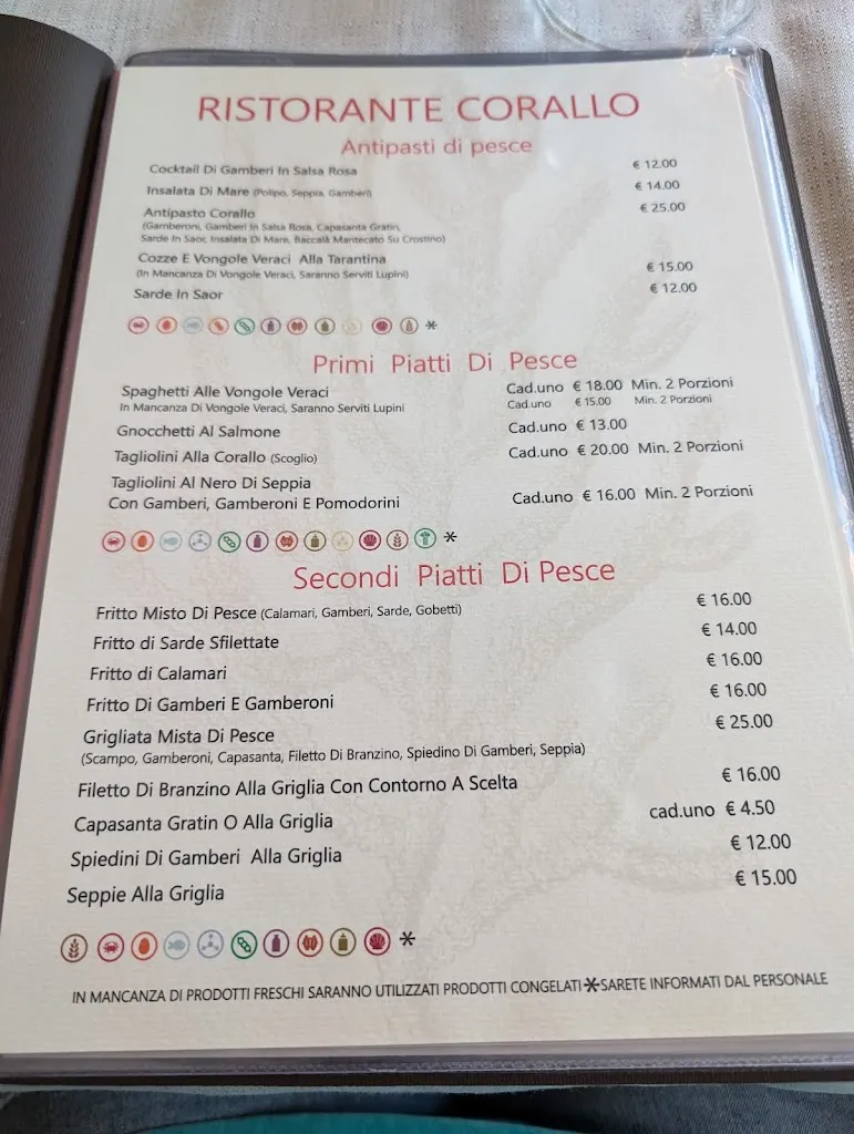 Menu_Ristorante Pizzeria Corallo_Rosolina_image_1