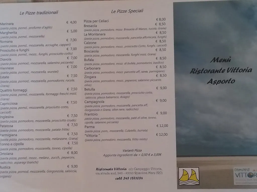 Menu_Ristorante Pizzeria Vittoria_Rosolina_immagine_1