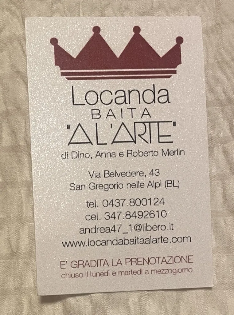 Manon Desseaux_Locanda Baita a L'Arte_San Gregorio nelle Alpi_review