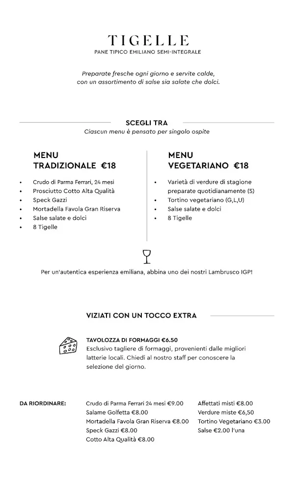 Menu_La Capannina Tigelleria_San Gregorio nelle Alpi_immagine_3