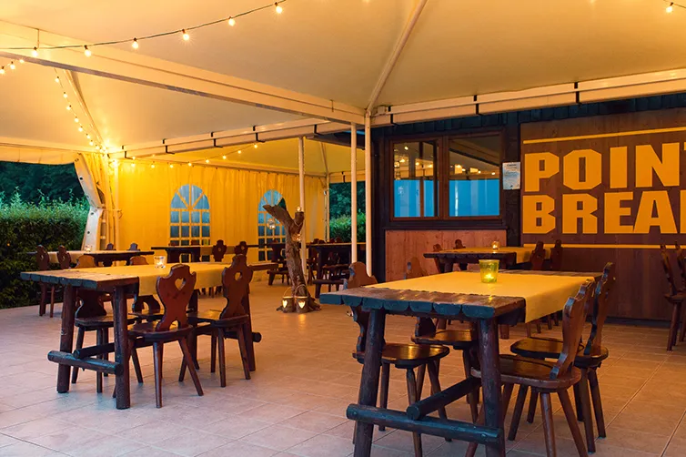 La Capannina Tigelleria restaurant in San Gregorio nelle Alpi