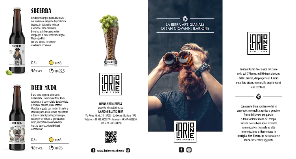 Menu_Ilarione Rustic Beer - Birrificio Artigianale_San Giovanni Ilarione_image_2