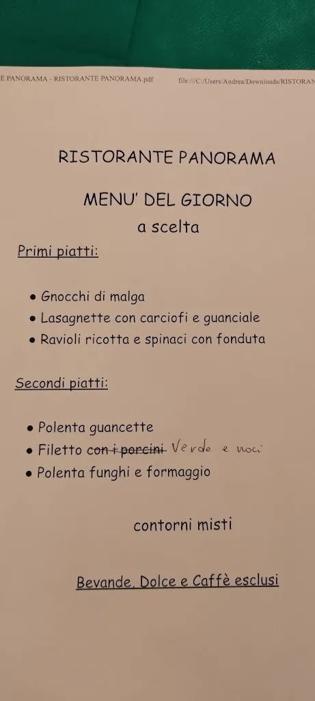 Samu el Cameo_Ristorante Panorama_San Mauro di Saline_review