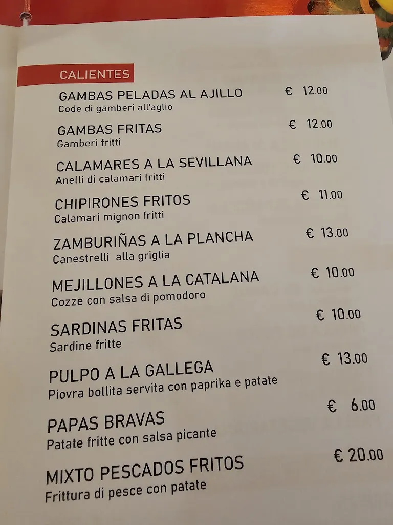 Menu_Ristorante La Torera_San Martino di Lupari_immagine_2