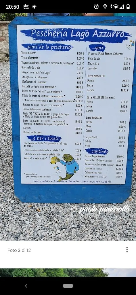 Menu_Lago Azzurro ristorante pizzeria parco giochi_San Pietro Mussolino_image_4