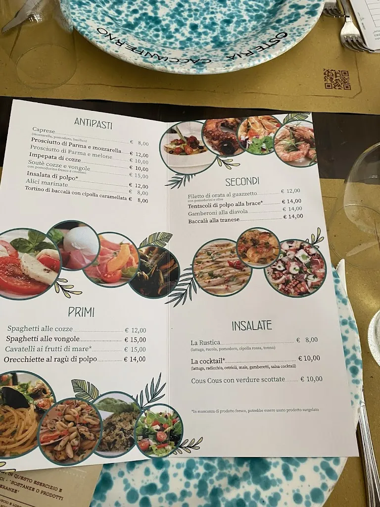 Menu_Osteria Caccianferno_Provincia di Barletta - Andria - Trani_image_4