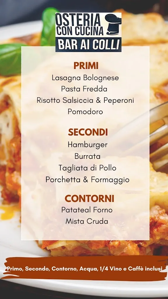 Menu_Bar Osteria Ai Colli_San Vendemiano_image_2