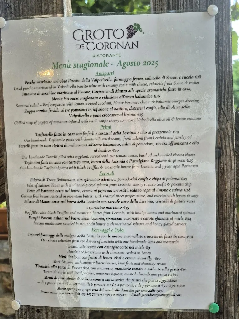 Menu_Ristorante Groto De Corgnan_Sant'Ambrogio di Valpollicella_image_2