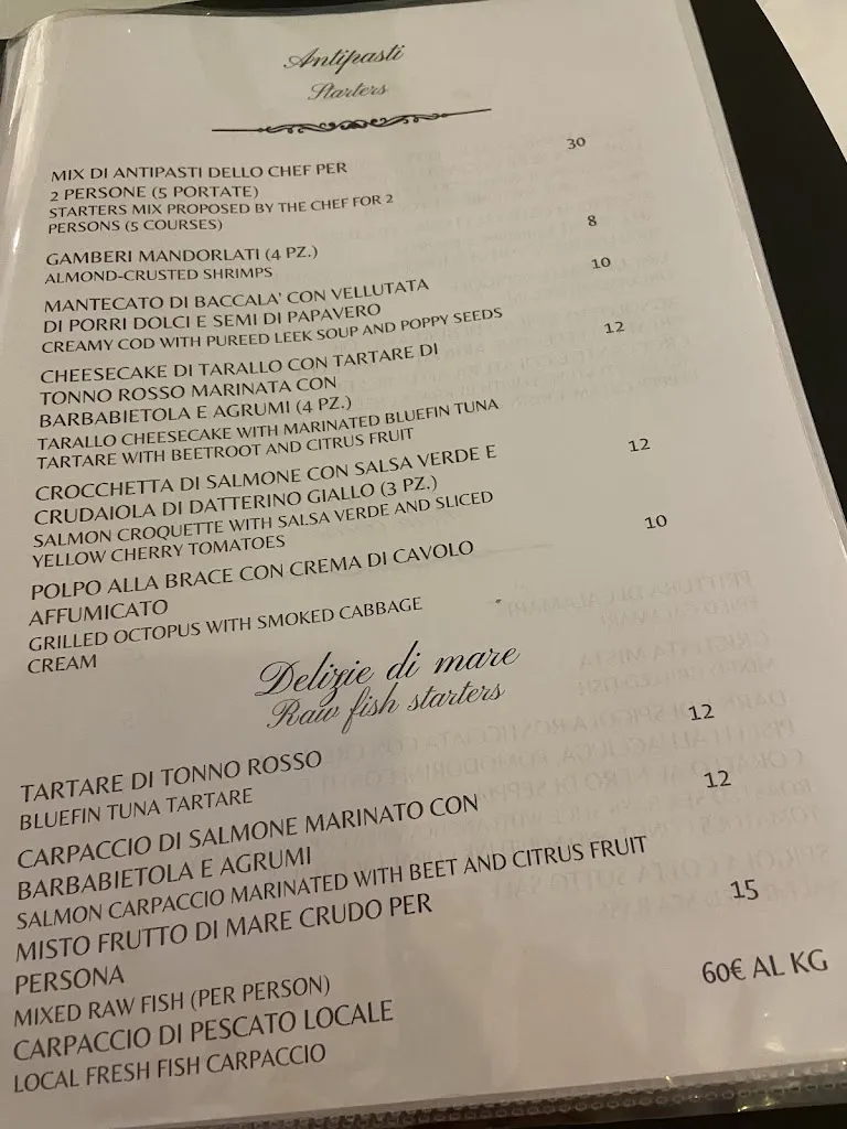 Menu_Osteria Veronique_Provincia di Barletta - Andria - Trani_image_4