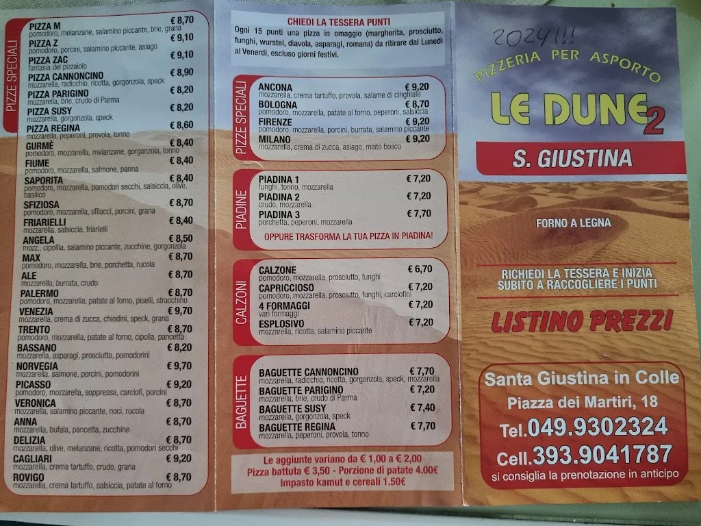 Menu_Le Dune_Santa Giustina in Colle_image_4