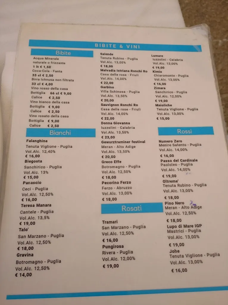 Menu_Lupo di Mare_Provincia di Barletta - Andria - Trani_image_4