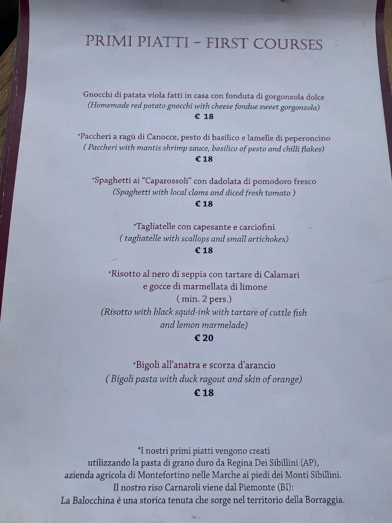 Menu_Osteria Santa Giustina_Santa Giustina_image_1