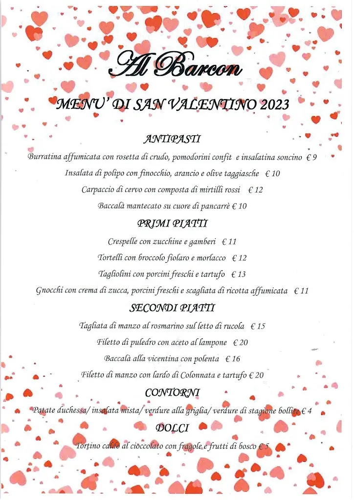 Menu_Al Barcon Ristorante-pizzeria e Residence_Sarcedo_image_1