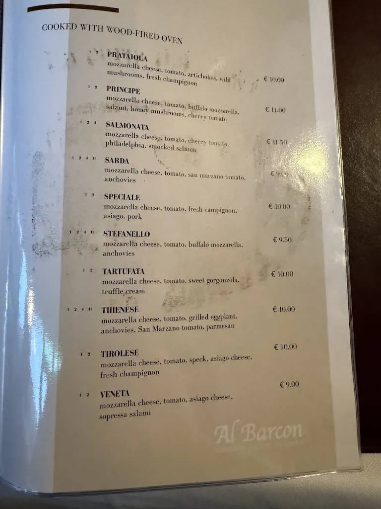Menu_Al Barcon Ristorante-pizzeria e Residence_Sarcedo_image_4
