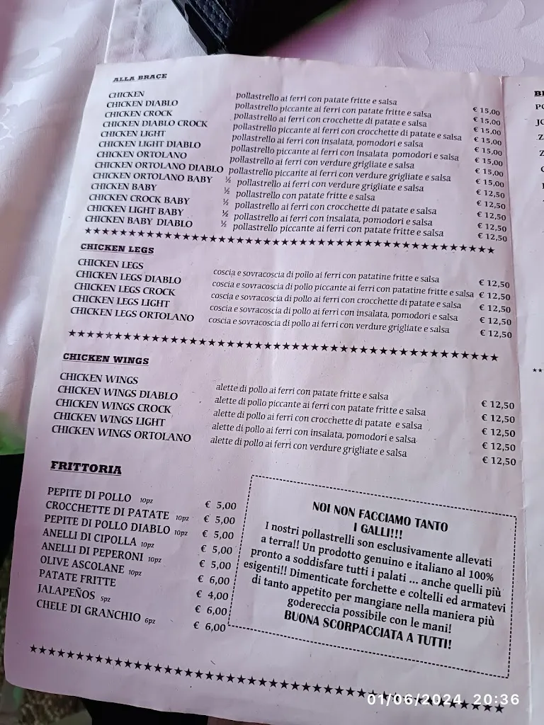 Menu_DA JOCA - Chicken Grill and Beer_Sarego_image_1