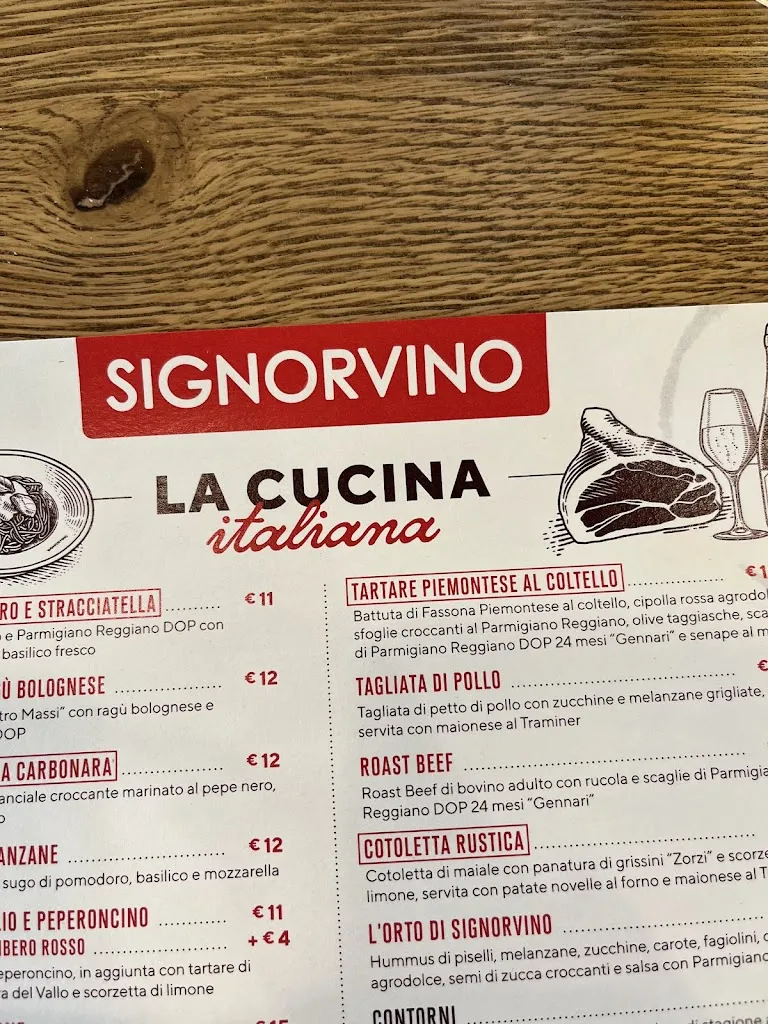 Menu_Signorvino Segusino_Segusino_image_1