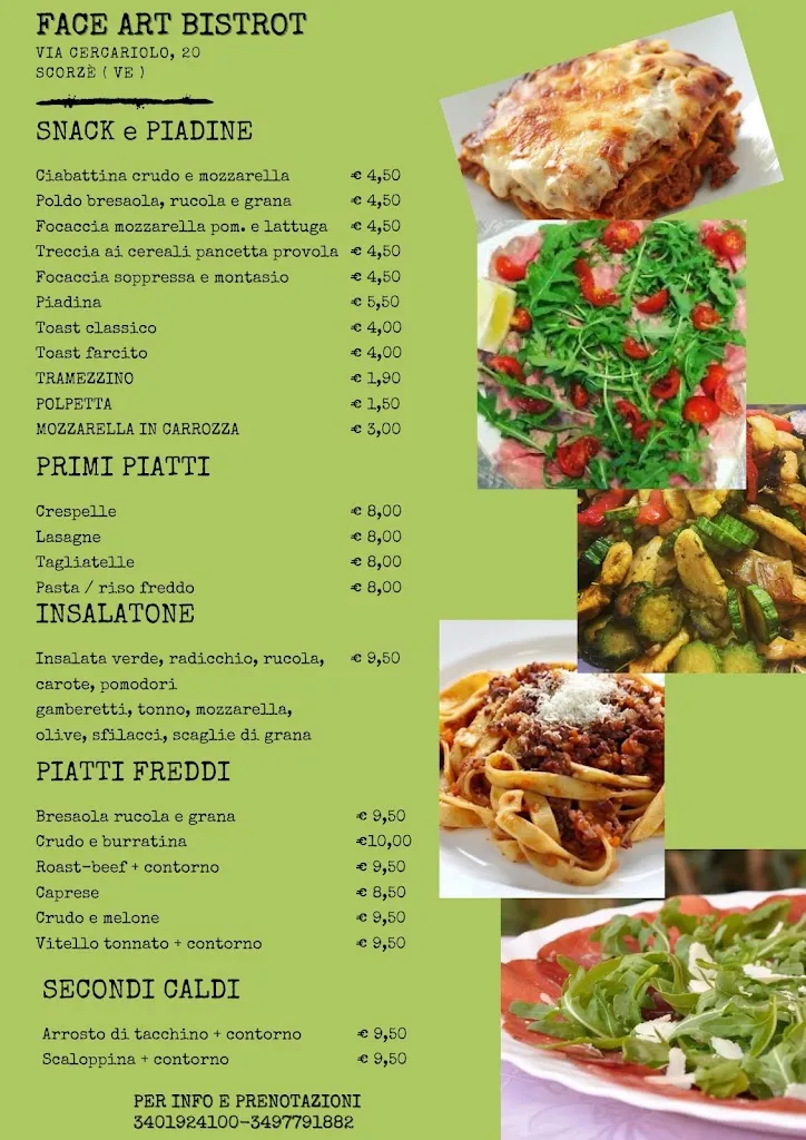 Menu_FACE ART BISTROT_Scorzè_image_1