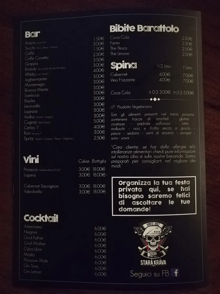 Menu_Stará Kráva - Birreria_Scorzè_image_3