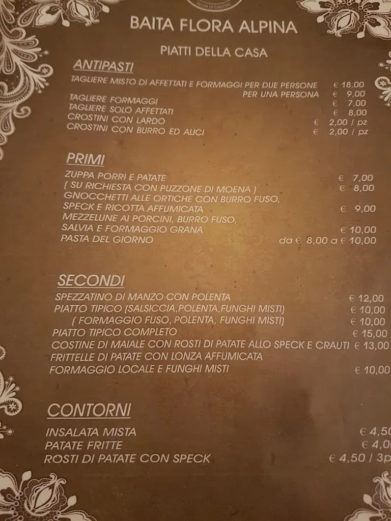 Menu_Baita Flora Alpina_Selva di Cadore_immagine_3