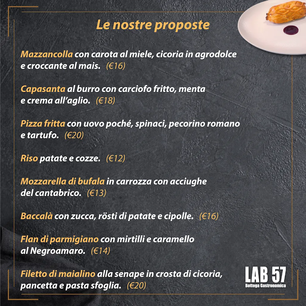 Menu_LAB 57 Bottega Gastronomica_Provincia di Barletta - Andria - Trani_image_1