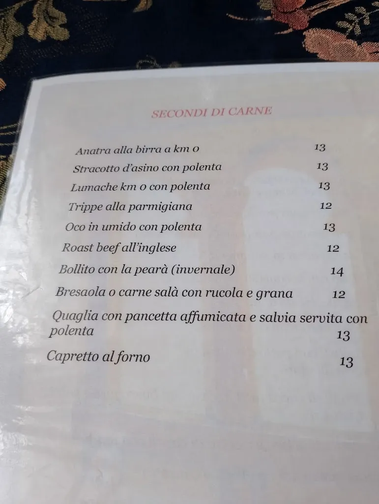 Menu_Trattoria Le Marie Guesthouse_Sorgà_image_1