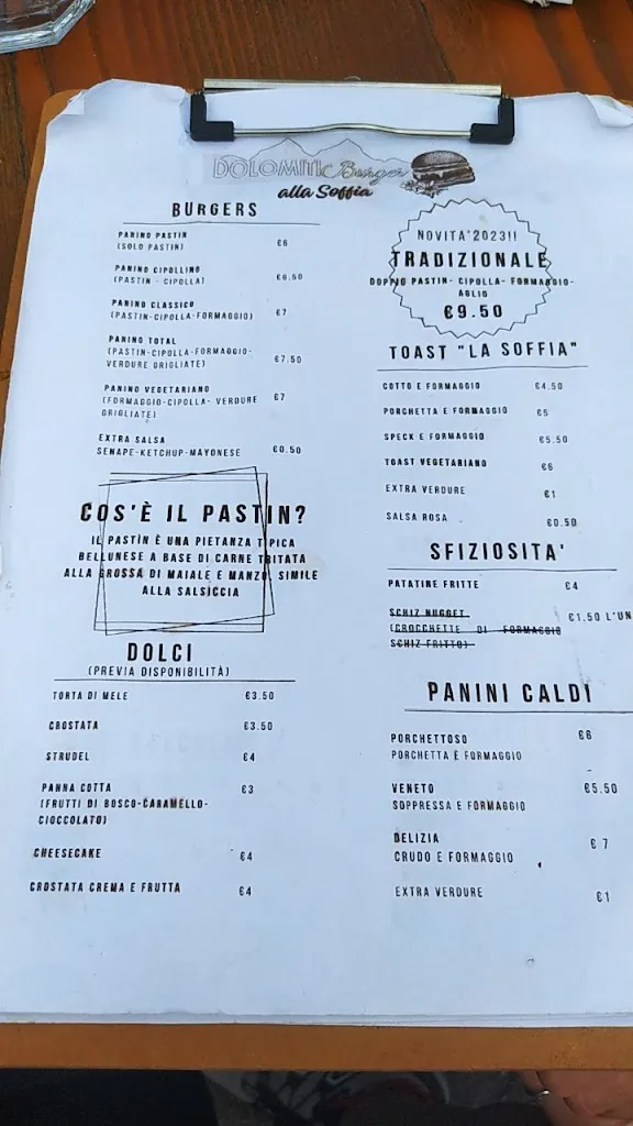Menu_Osteria alla Soffia_Sospirolo_image_3