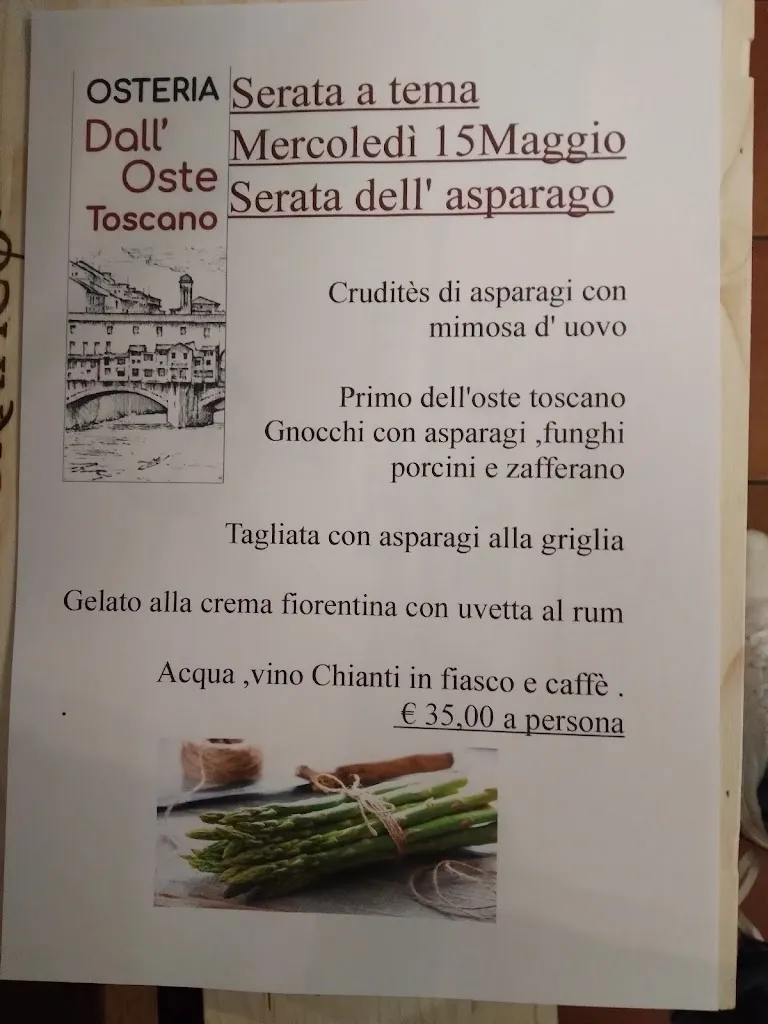 Menü_Osteria Dall'Oste Toscano_Silea_Bild_1