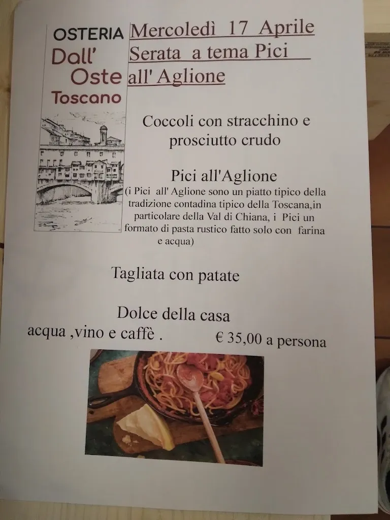 Menü_Osteria Dall'Oste Toscano_Silea_Bild_3