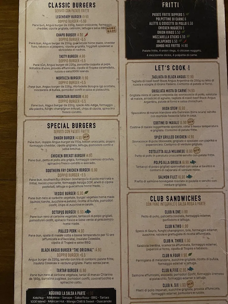 Menu_Colonial Inn SILEA - Burgers & Steaks_Silea_image_3