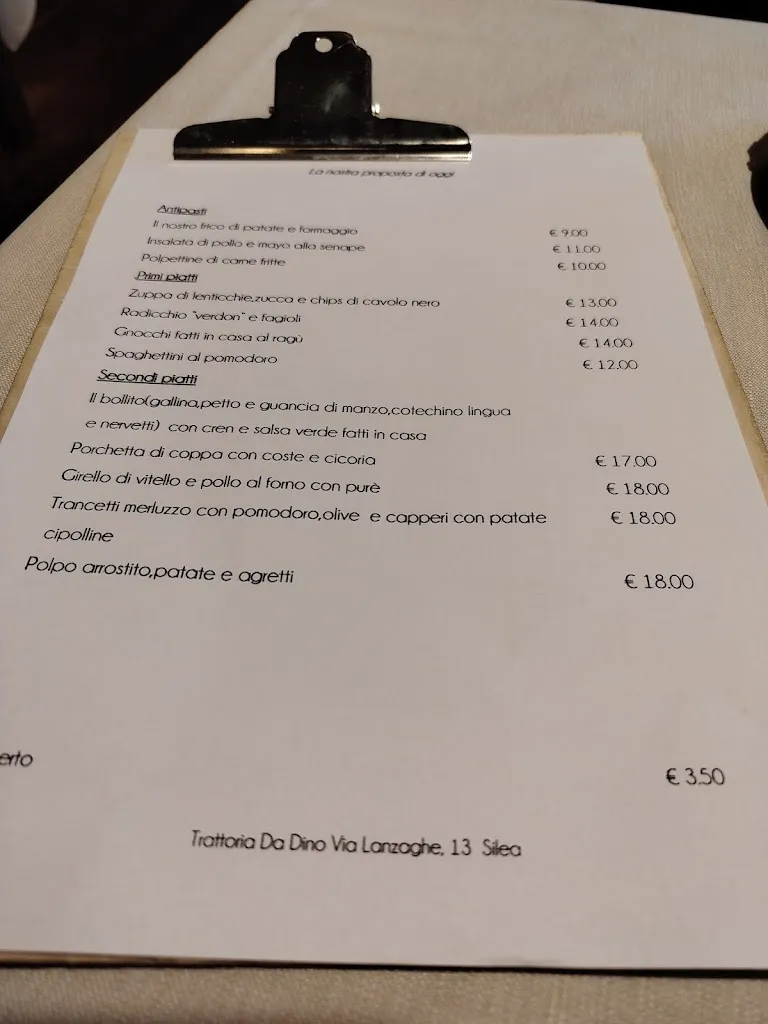 Menu_Trattoria Da Dino_Silea_image_1