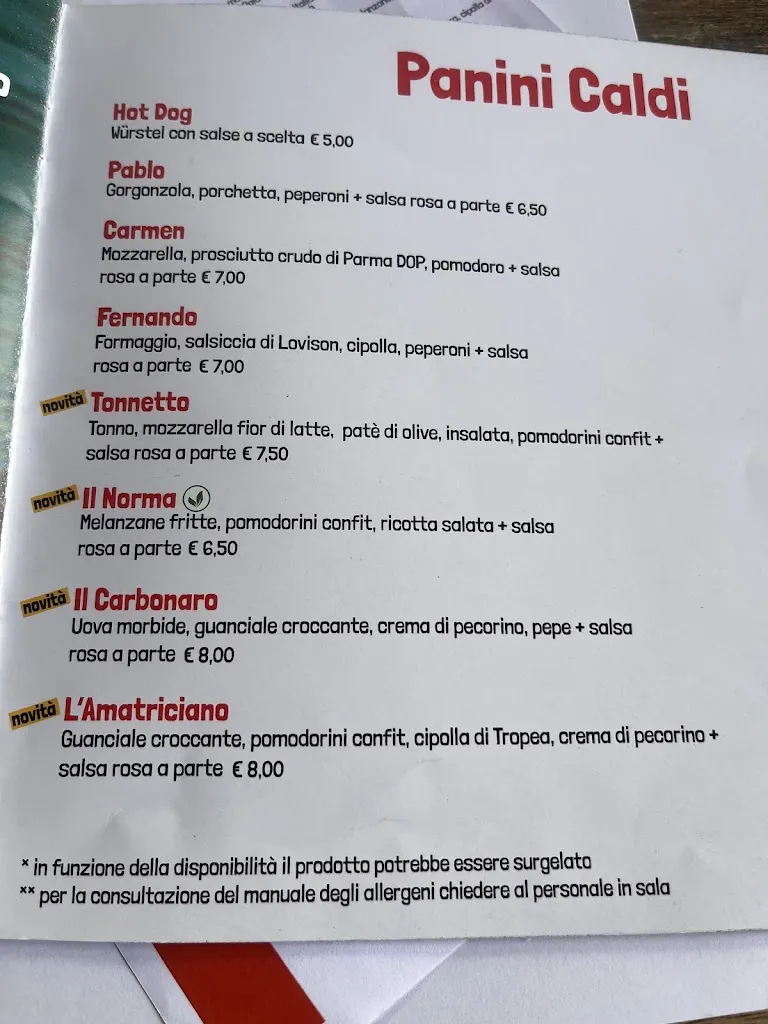 Menu_Pub San Josè_Silea_image_1